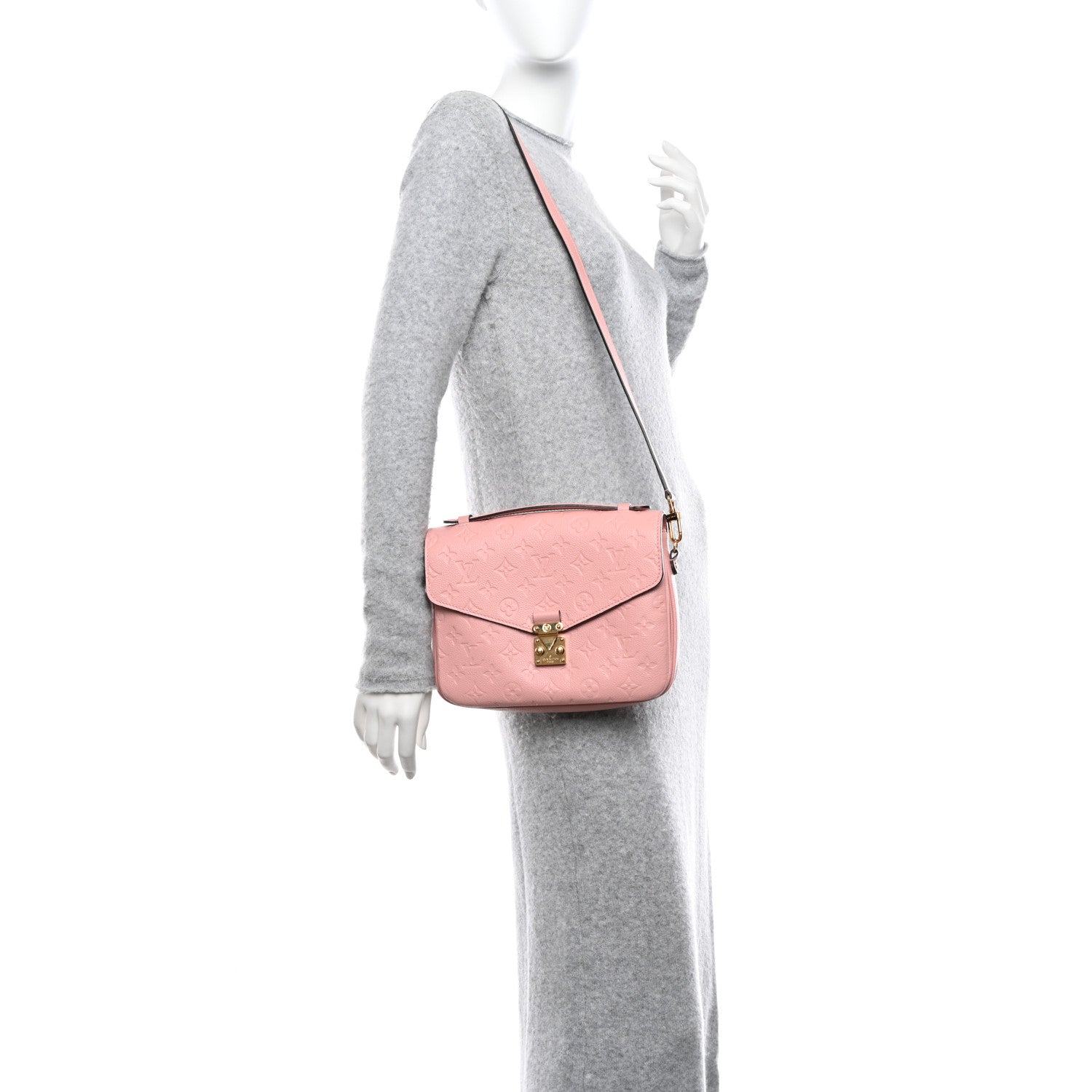 Louis Vuitton Empreinte Pochette Metis Rose Poudre 2 of 12