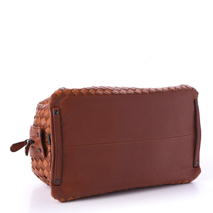 Bottega Veneta Goatskin Intrecciato Woven Top Handle Bag 4 of 11