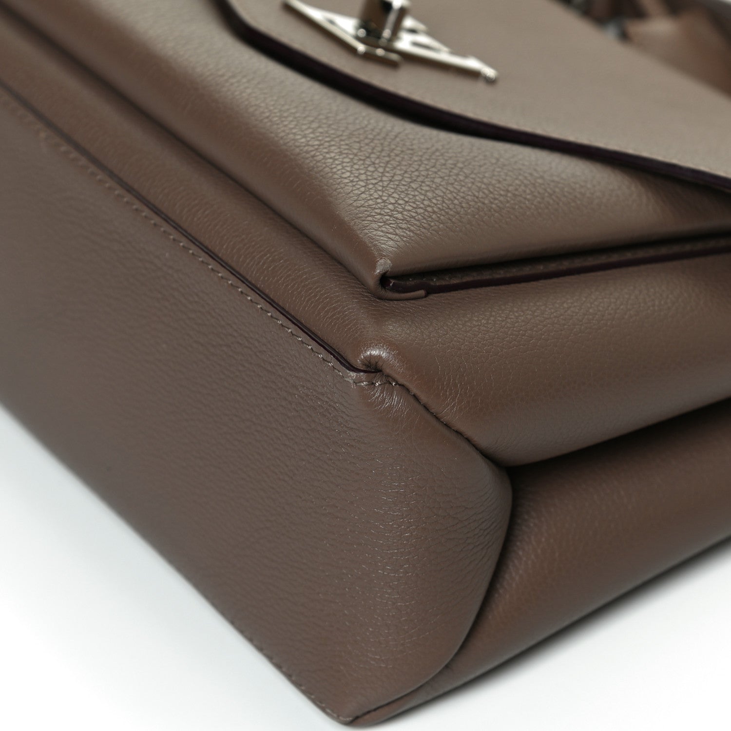 Louis Vuitton Soft Calfskin My Lockme Top Handle Taupe Glace 9 of 10