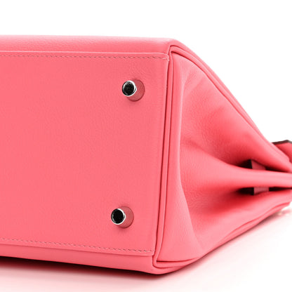Hermes Evercolor Kelly Retourne 28 Rose Azalee 10 of 12