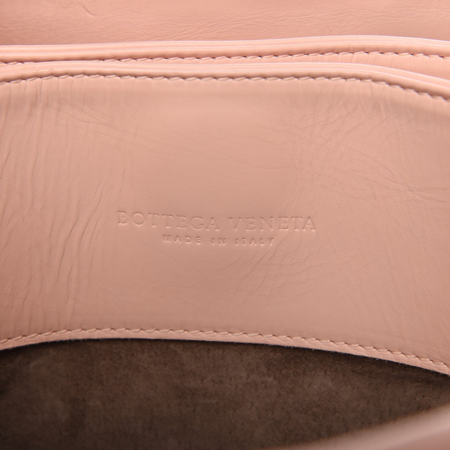 Light Calf Intrecciato Small Roma Flamingo