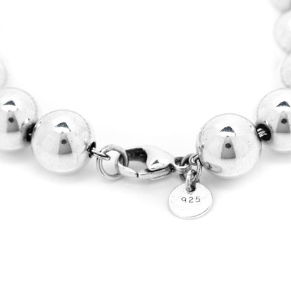Tiffany Sterling Silver 10mm HardWear Ball Bracelet 4 of 5