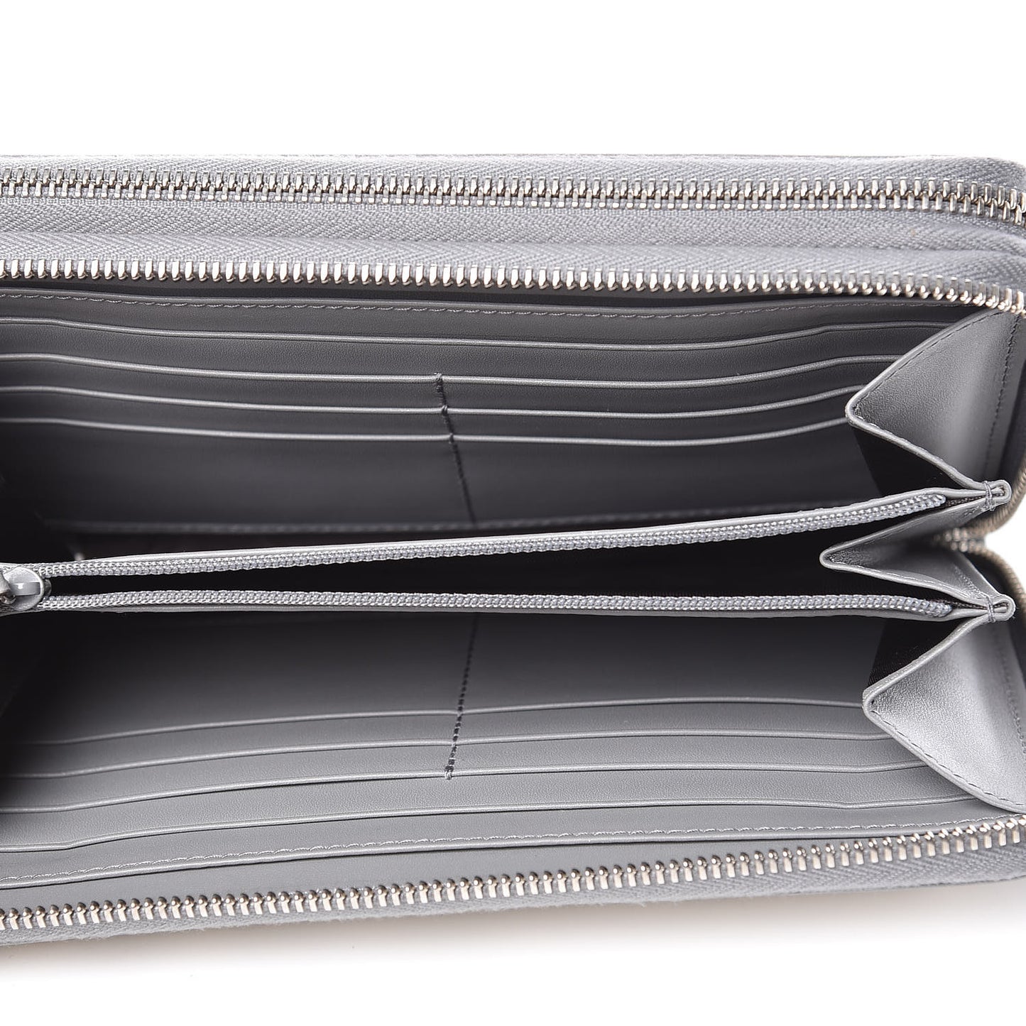 GG Supreme Monogram Travel Document Case Ecru Grigio