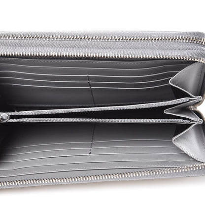 Gucci GG Supreme Monogram Travel Document Case Ecru Grigio 8 of 9