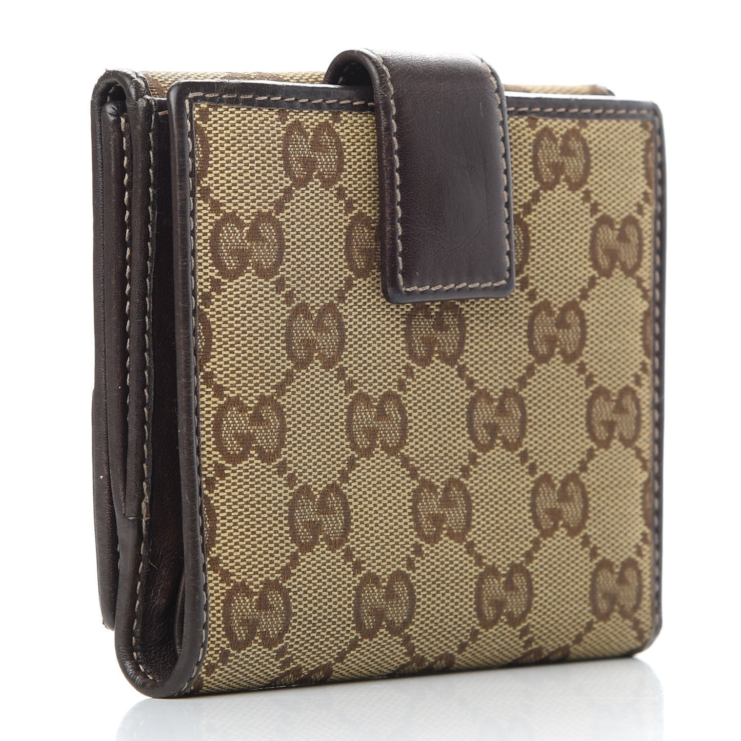 Monogram New Britt French Wallet Dark Brown