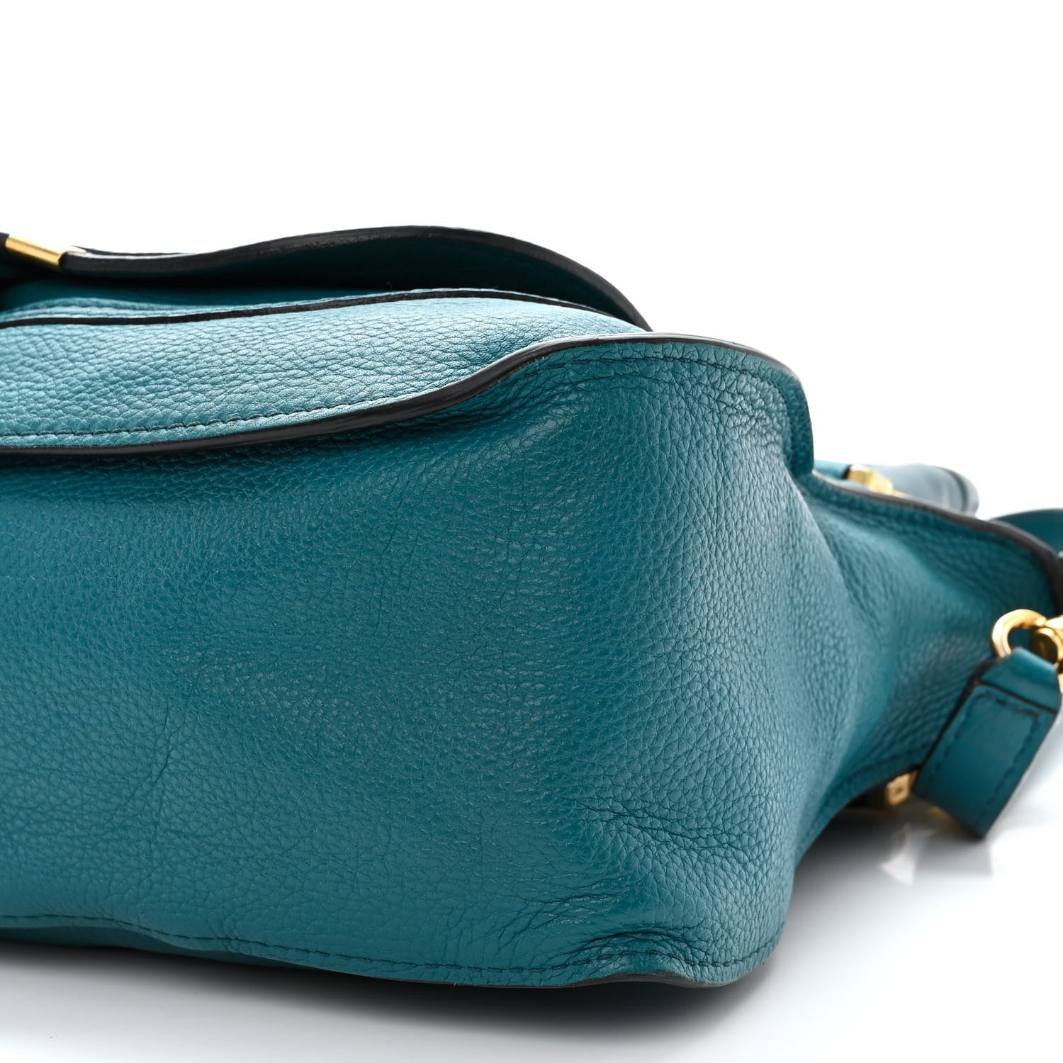 Chloe Calfskin Medium Marcie Satchel Laguna Blue 10 of 10