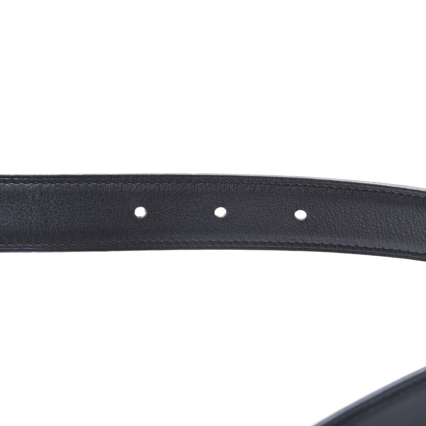 Swift Epsom 24mm Belt Strap 90 Black Gold