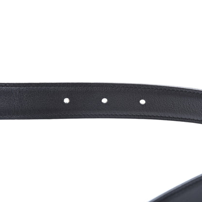 Hermes Swift Epsom 24mm Belt Strap 90 Black Gold 5 of 9