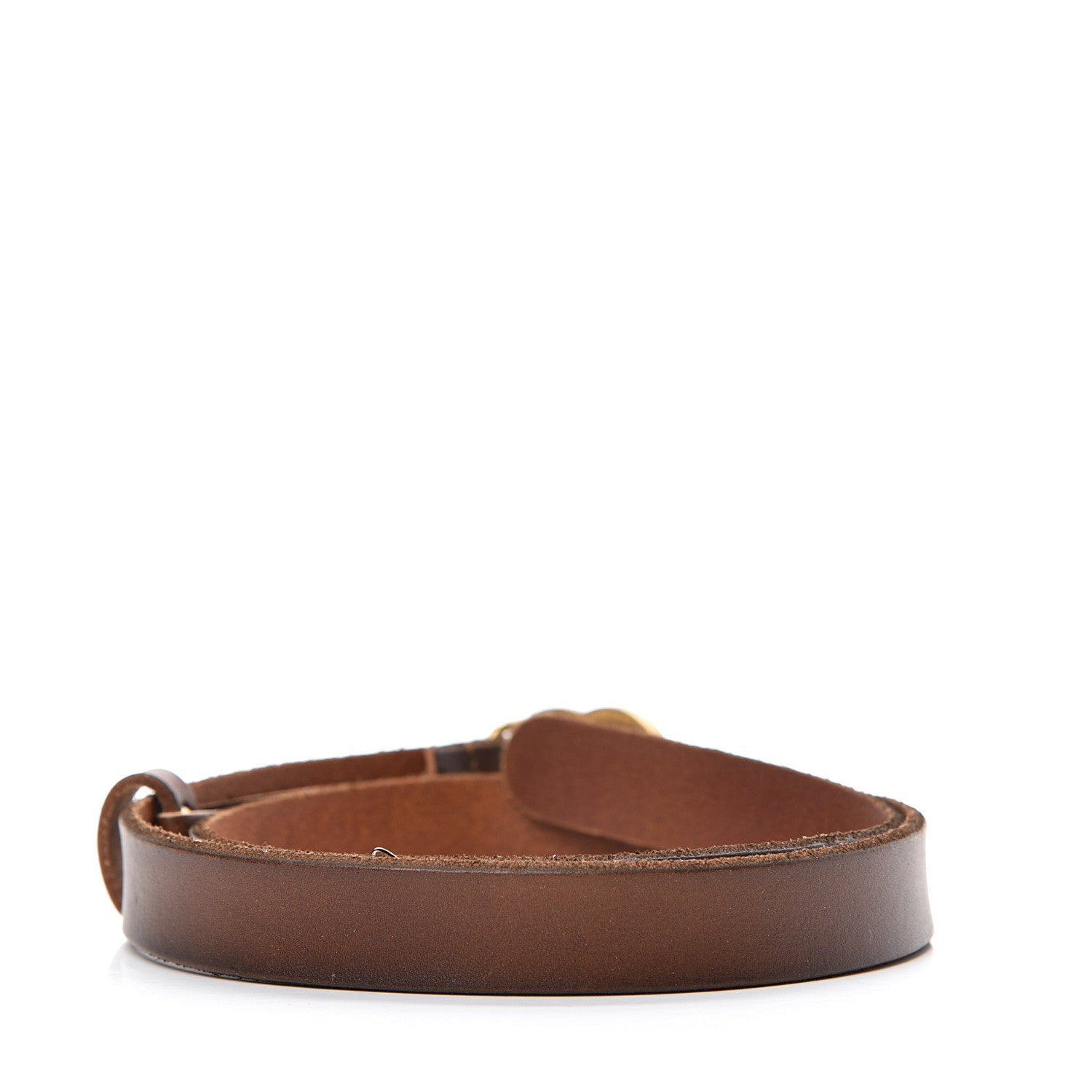 Gucci Cuoio Toscano Double G 20mm Belt 65 26 Cuir 2 of 7