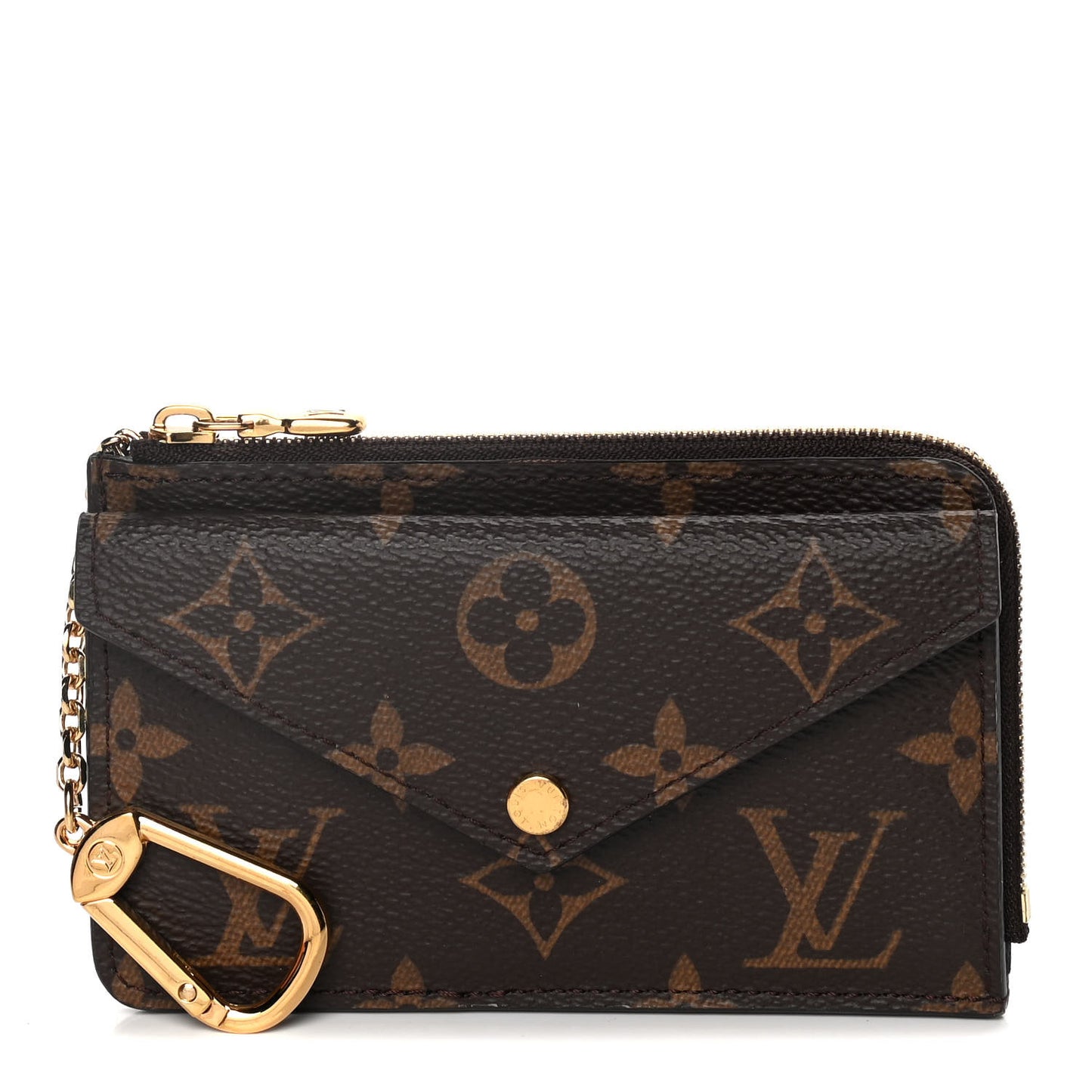 Monogram Recto Verso Card Holder Black