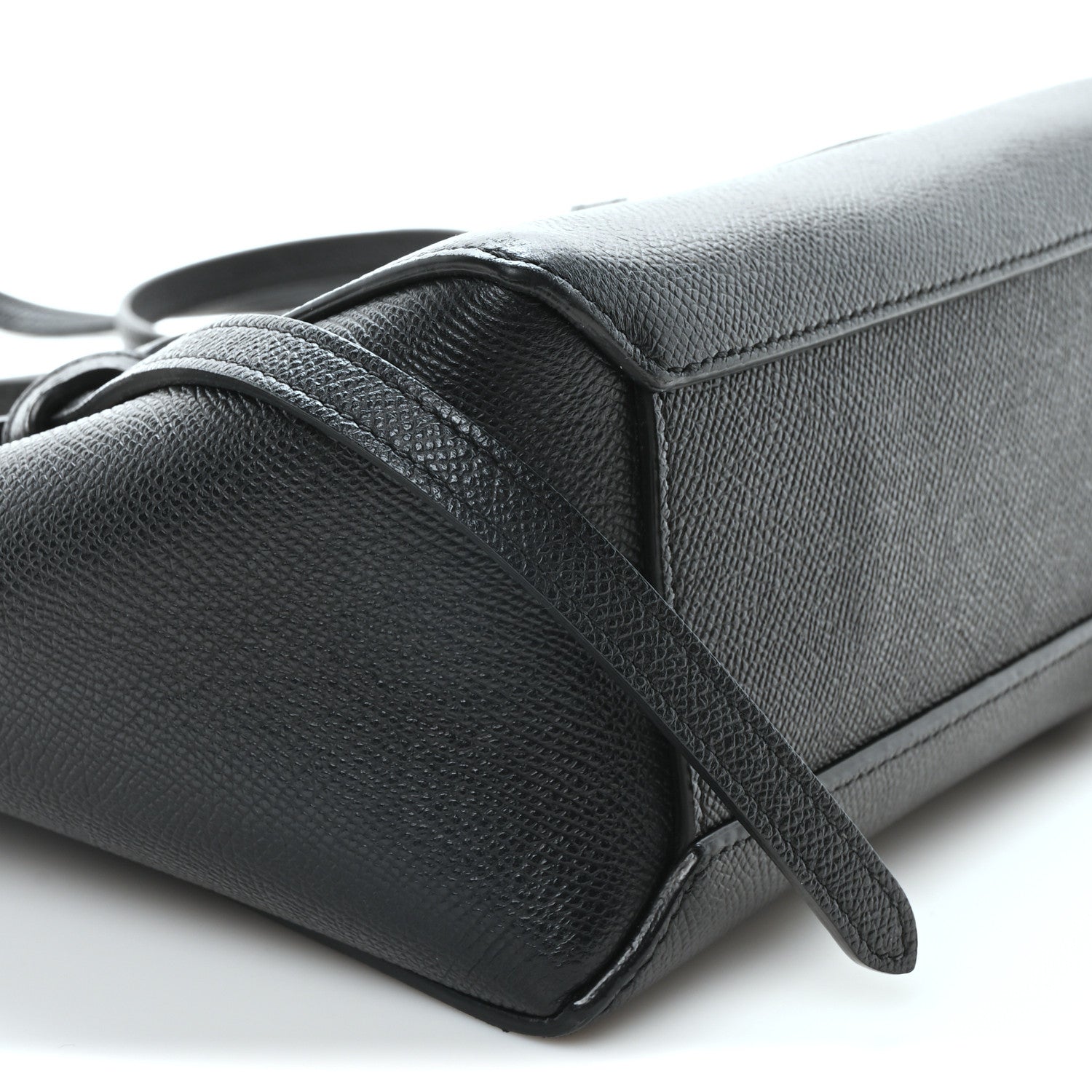 Celine Grained Calfskin Nano Belt Bag Black 8 of 9