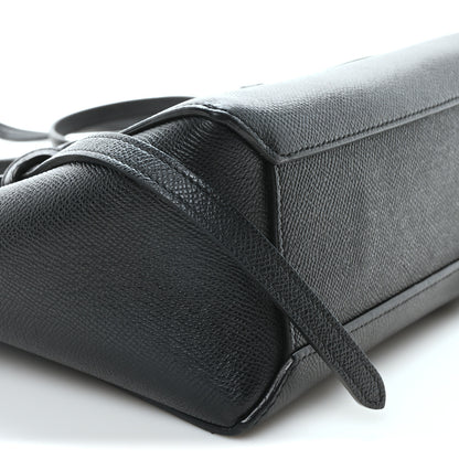 Celine Grained Calfskin Nano Belt Bag Black 8 of 9