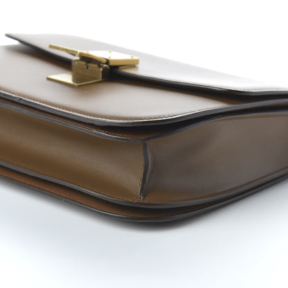 Celine Box Calfskin Medium Classic Box Flap Bag Camel 7 of 10