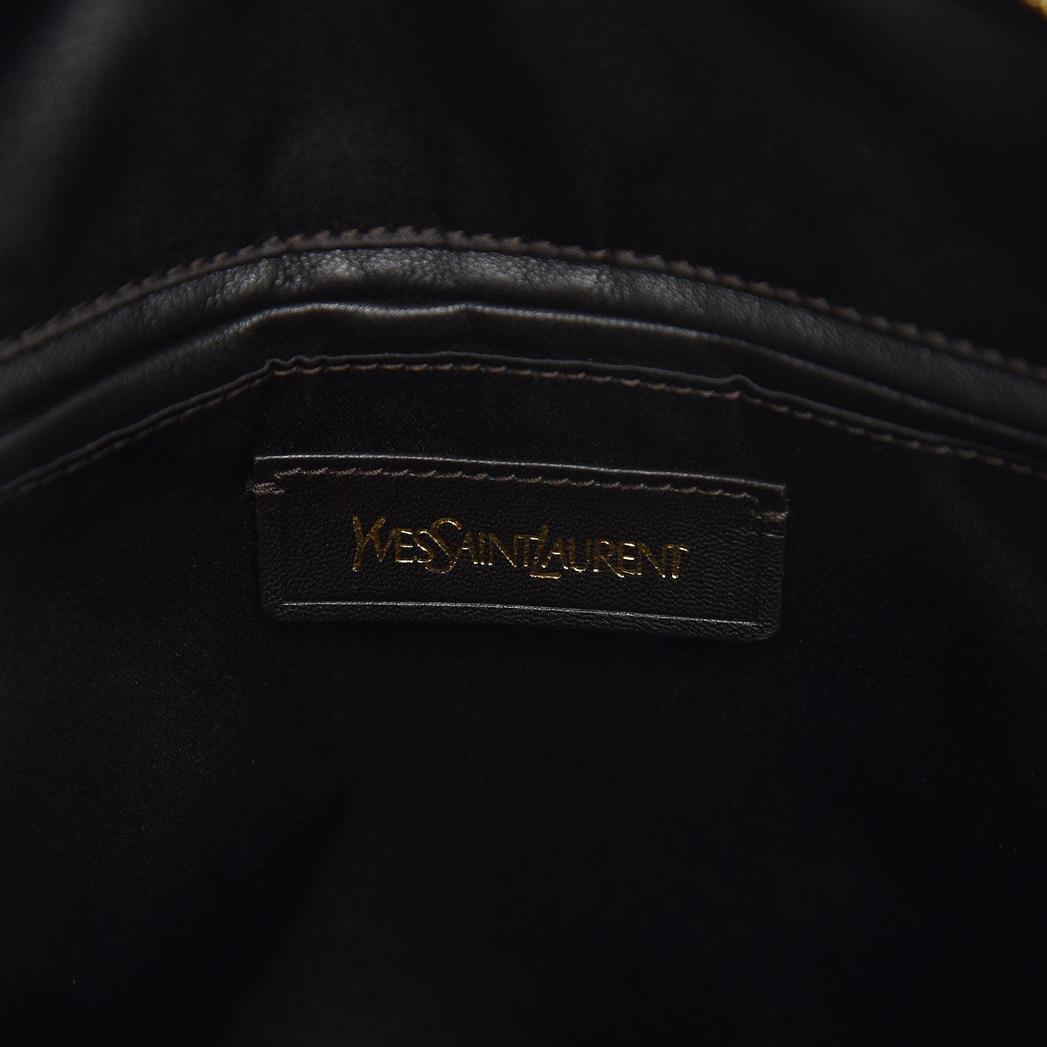 Saint Laurent Calfskin Large Muse Dark Brown 6 of 9