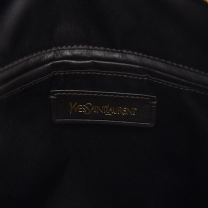 Saint Laurent Calfskin Large Muse Dark Brown 6 of 9