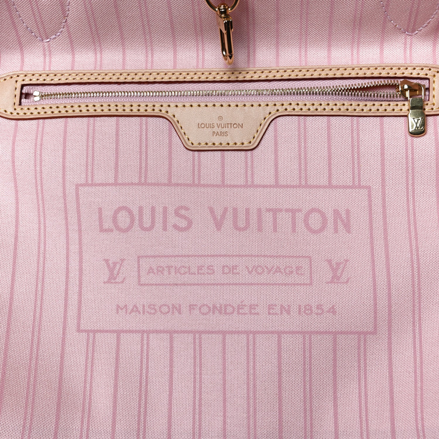 Louis Vuitton Damier Azur Neo Neverfull MM Rose Ballerine 8 of 12