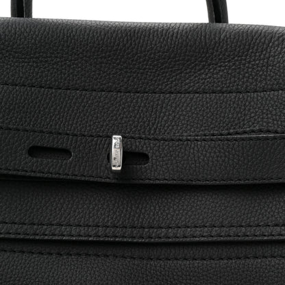 Louis Vuitton LV Touch Calfskin Steamer 30 H38 Black 13 of 19