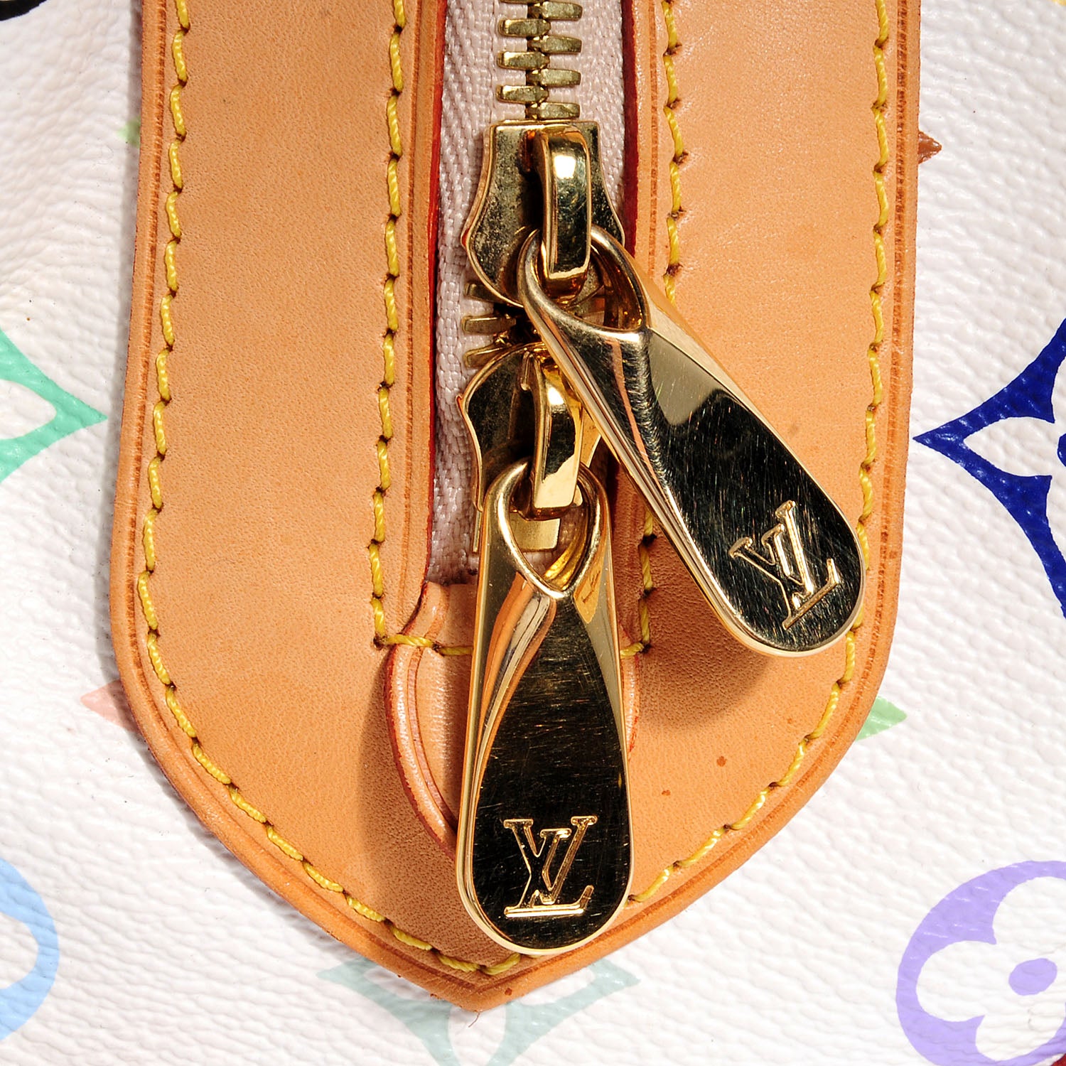 Louis Vuitton Monogram Multicolor Claudia White 9 of 9
