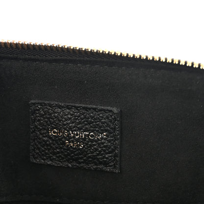 Louis Vuitton Empreinte Monogram Giant Speedy Bandouliere 25 Black 6 of 9