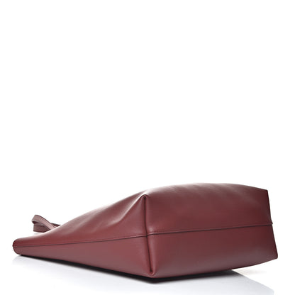 Saint Laurent Calfskin Large Shopping Tote Deep Carmin 5 of 11