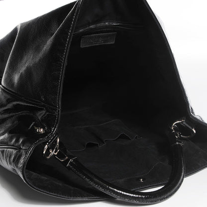 Saint Laurent Patent Large Roady Hobo Black 13 of 14