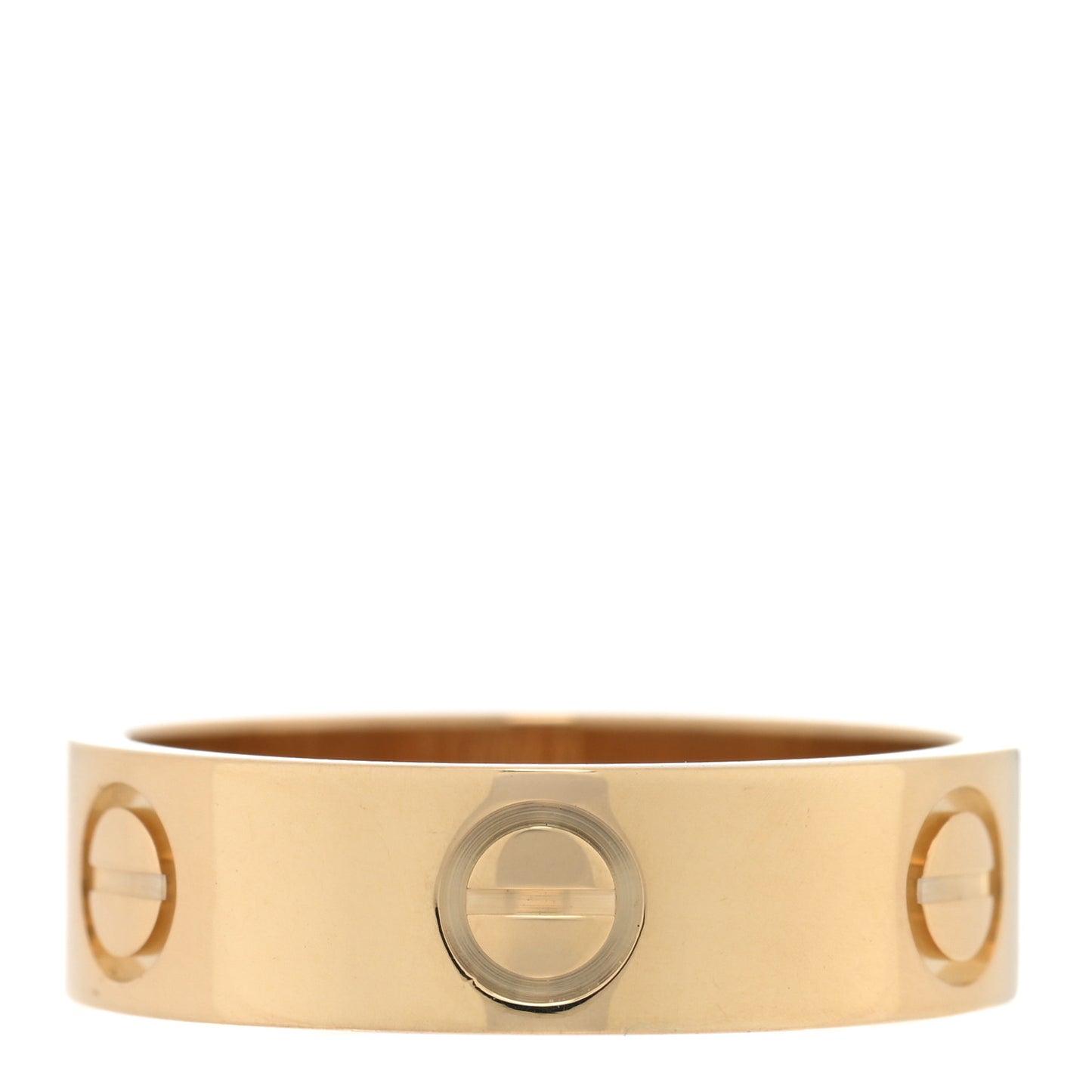 18K Yellow Gold 5.5mm LOVE Ring 53 6.25