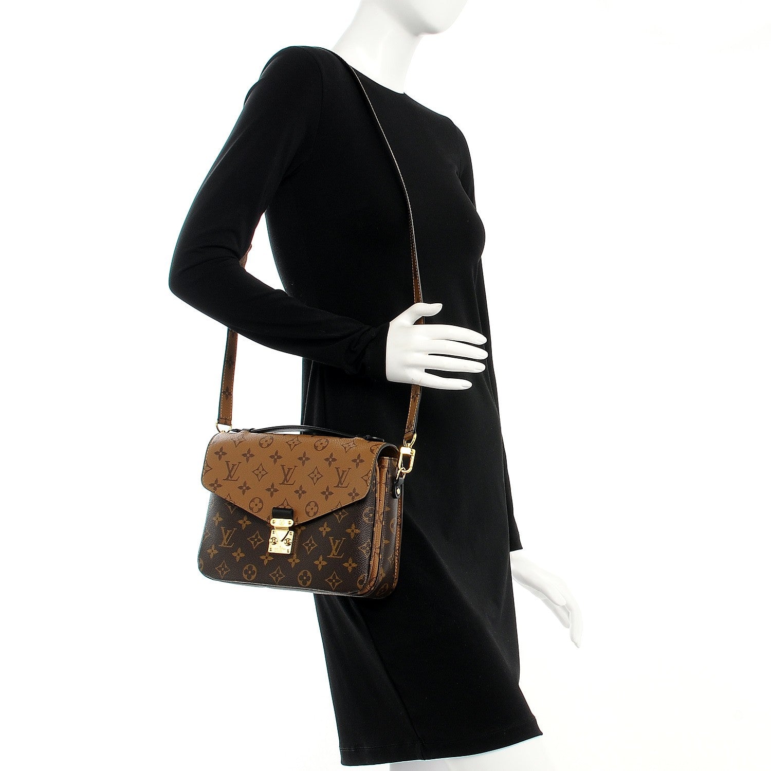 Louis Vuitton Reverse Monogram Pochette Metis 2 of 8