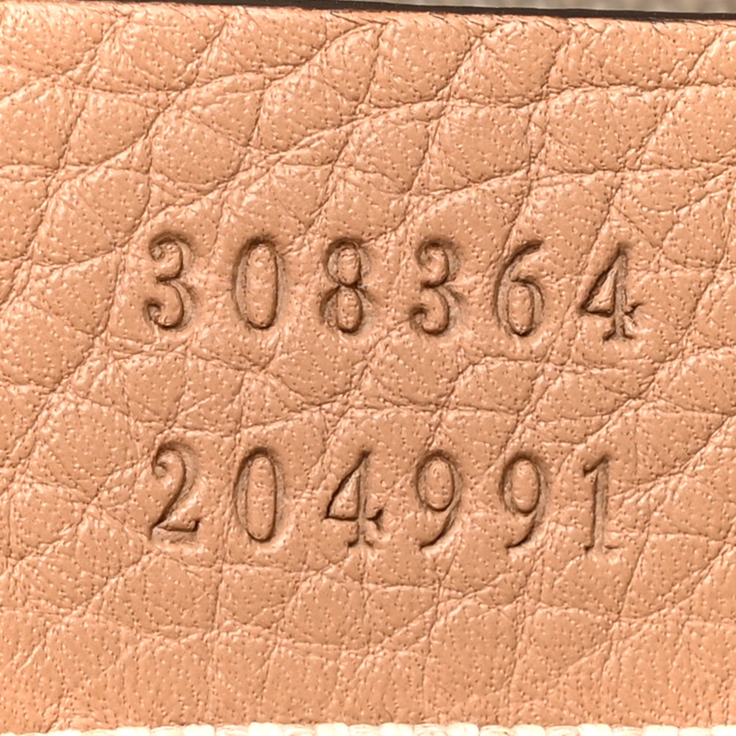 Gucci Pebbled Calfskin Small Soho Disco Bag Camelia 7 of 12