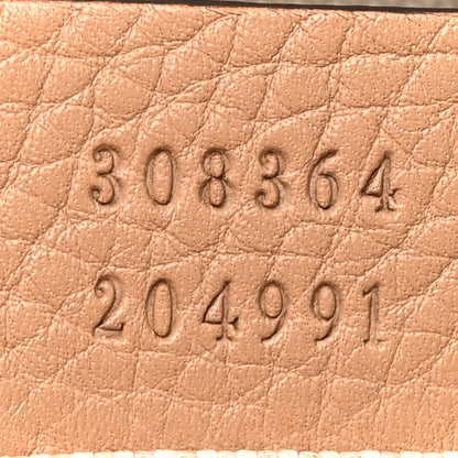 Gucci Pebbled Calfskin Small Soho Disco Bag Camelia 7 of 12