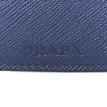 Prada Saffiano Envelope Wallet Bluette 7 of 11
