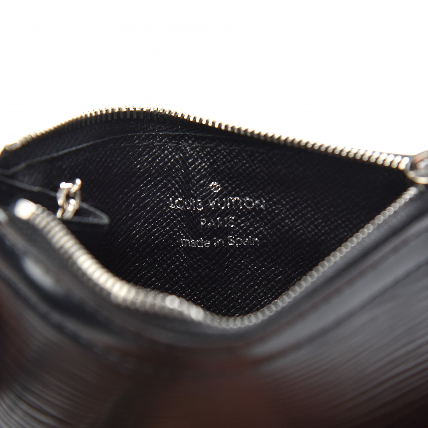 Louis Vuitton Epi Key Pouch Black 6 of 7