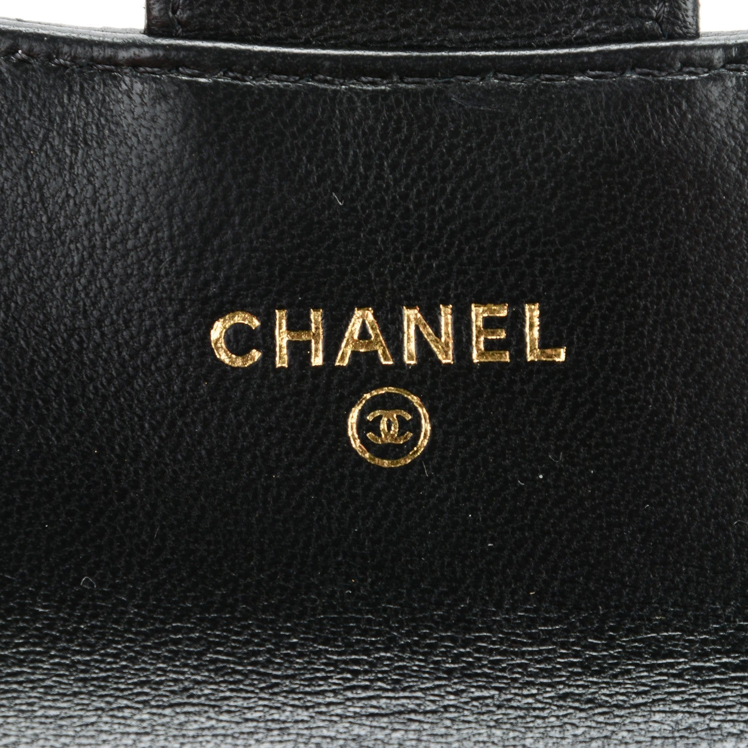 Chanel Lambskin Quilted Flap Card Holder Black 6 of 8