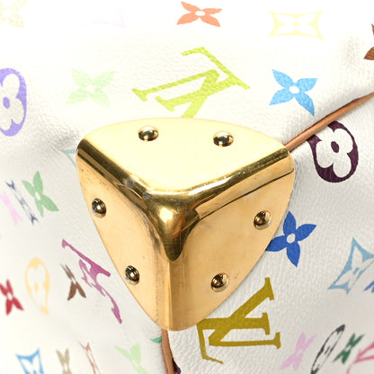 Louis Vuitton Monogram Multicolor Speedy 30 White 9 of 9