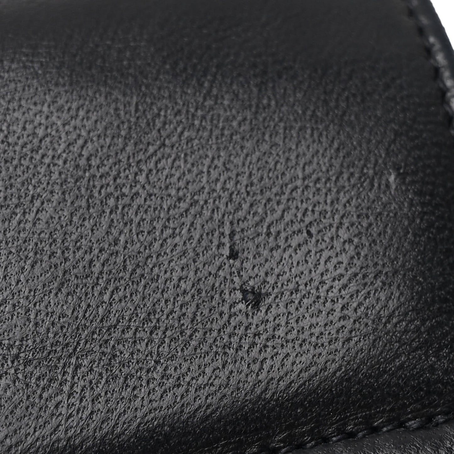 Lambskin Quilted Drawstring Backpack Black