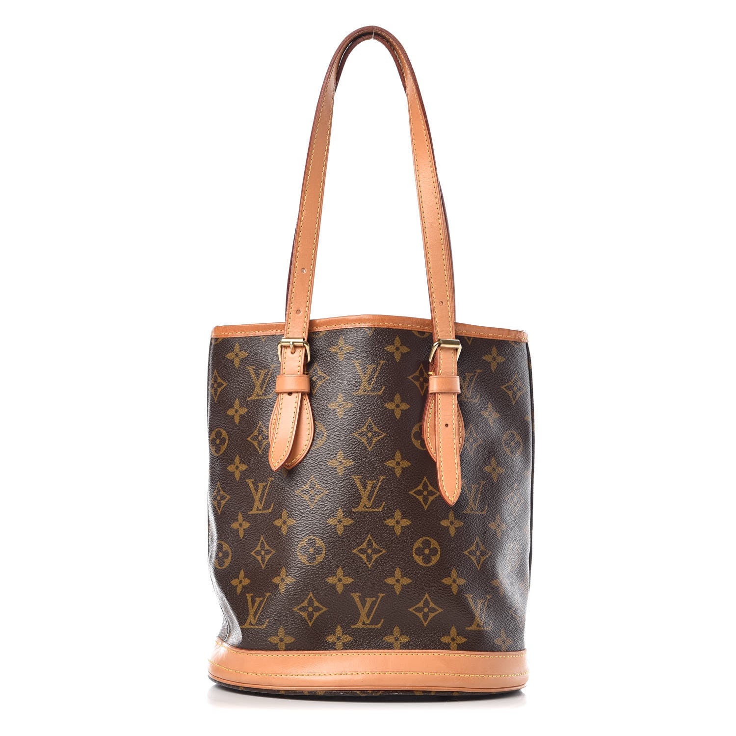 Louis Vuitton Monogram Petit Bucket 23 1 of 8