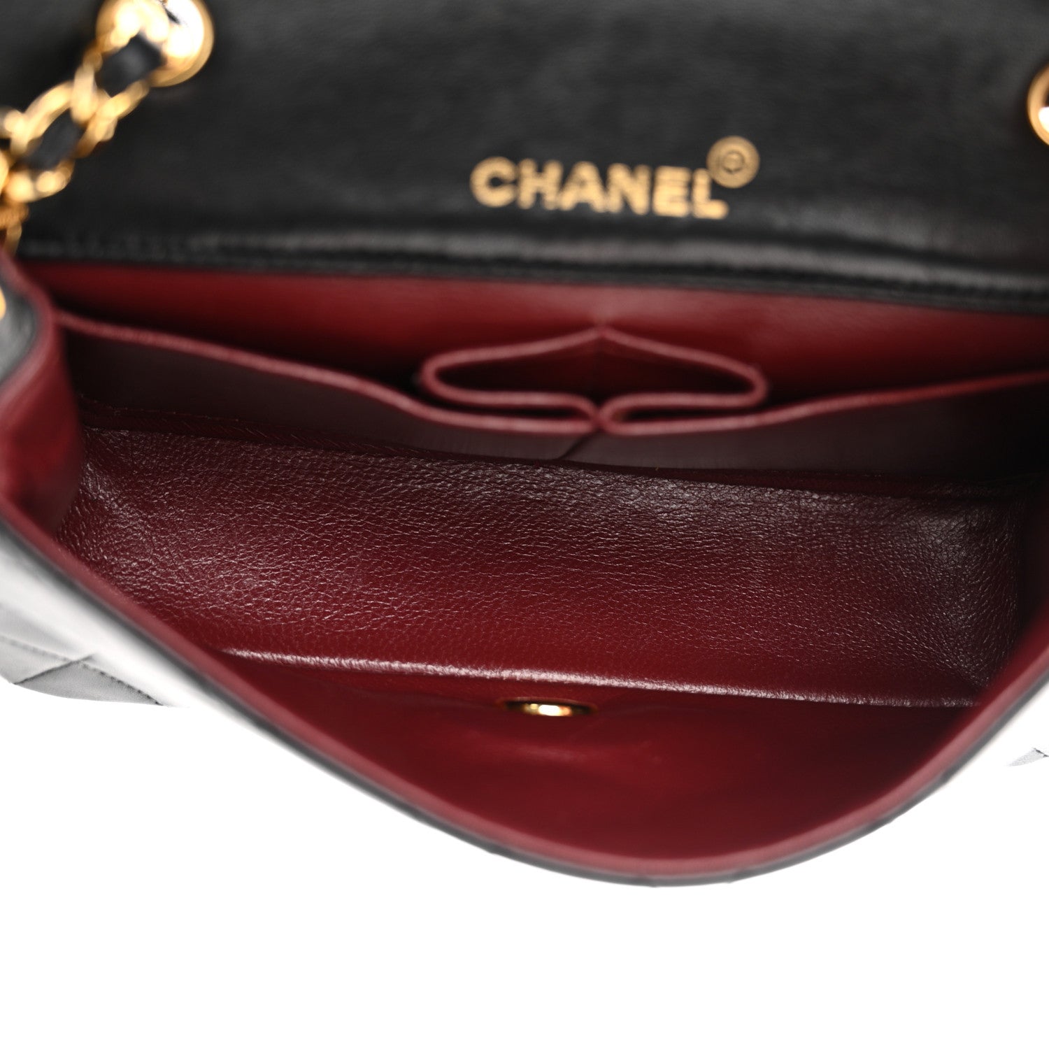 Chanel Lambskin Quilted Small Single Flap Black 5 of 14