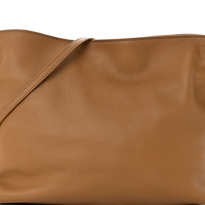 Loewe Nappa Calfskin Medium Flamenco Knot Clutch Warm Desert 7 of 9
