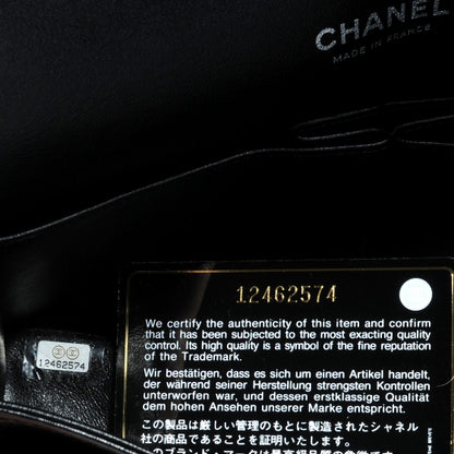 Chanel Patent Medium Double Flap Black 9 of 9
