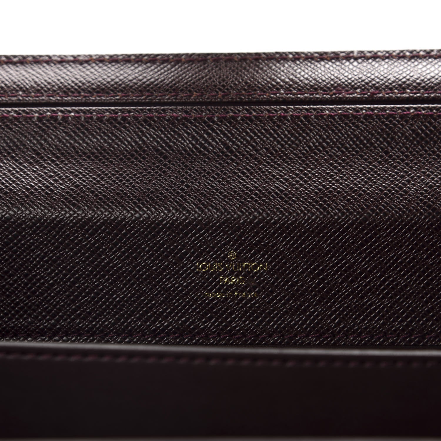 Louis Vuitton Taiga Pilot Case Oural Briefcase Acajou 5 of 10