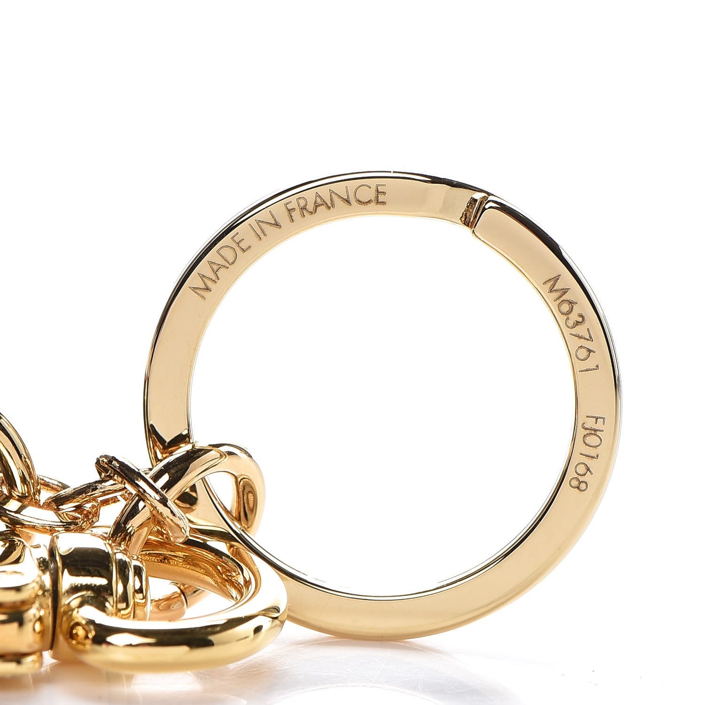 Monogram Stories Bag Charm Key Holder