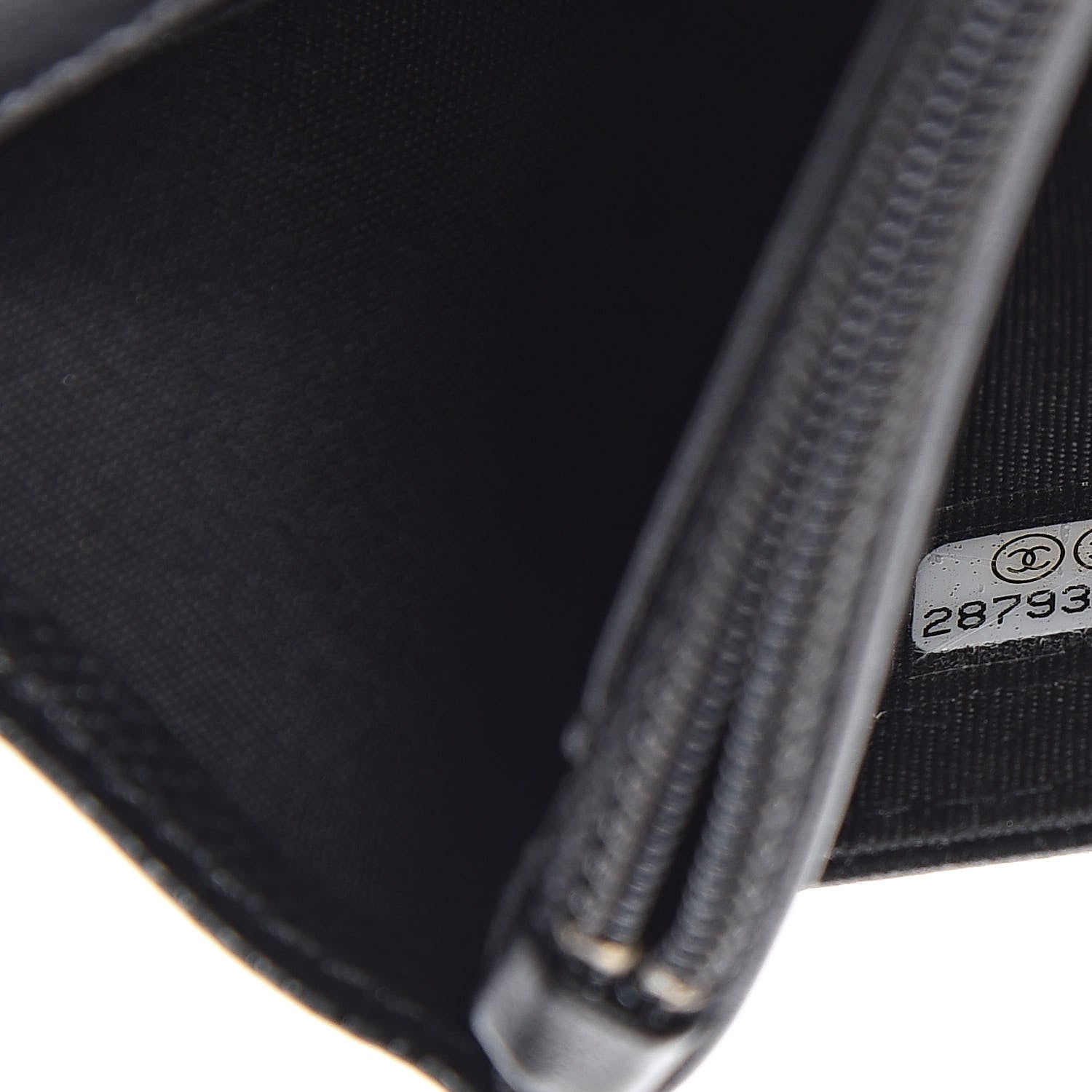 Chanel Caviar Quilted Boy Wallet On Chain WOC Black 8 of 11