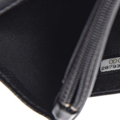 Chanel Caviar Quilted Boy Wallet On Chain WOC Black 8 of 11