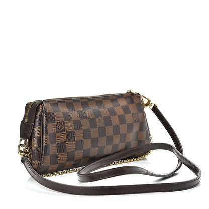 Louis Vuitton Damier Ebene Eva Clutch 2 of 11