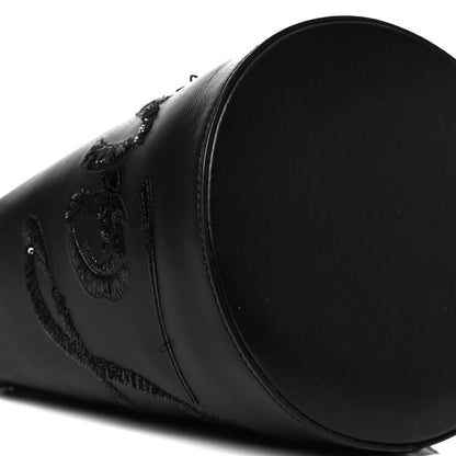 Christian Louboutin Calfskin Marie Jane Bucket Black 7 of 8