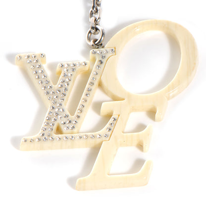 Louis Vuitton Crystal Thats Love LVoe Phone Charm 3 of 4