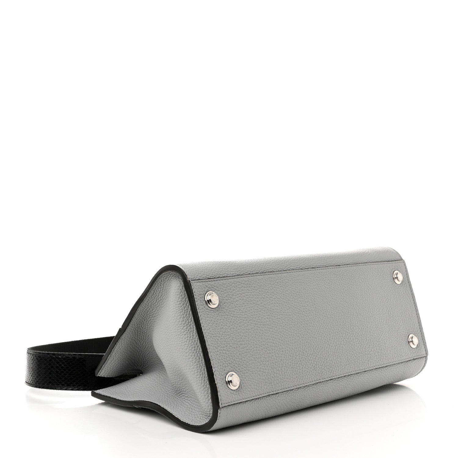 Louis Vuitton Calfskin Ayers City Steamer EW Black Gray 4 of 13