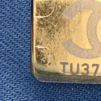 Chanel Denim Quilted Mini Denim Mood Rectangular Flap Blue Multicolor 7 of 9