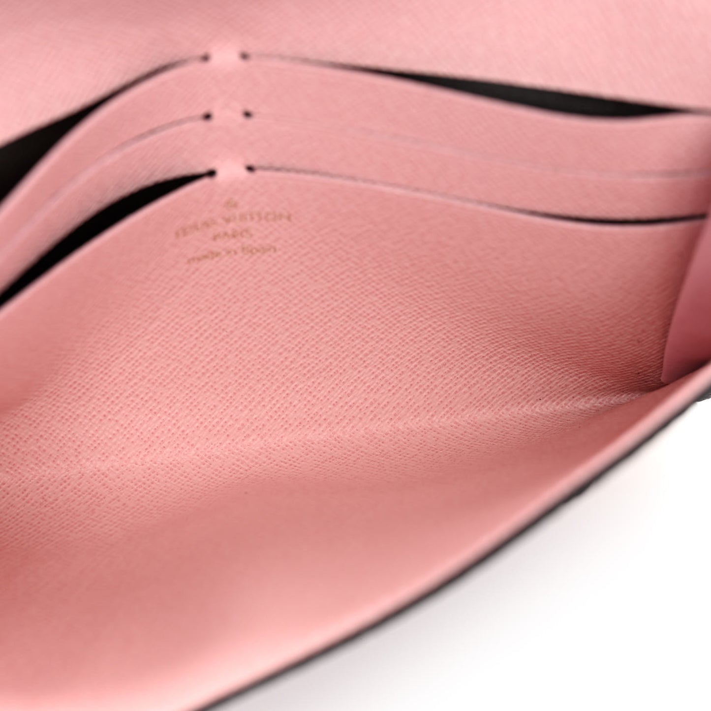 Monogram Jeanne Wallet Rose Ballerine