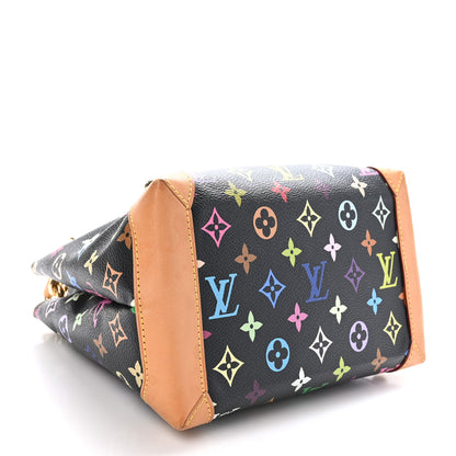 Louis Vuitton Monogram Multicolor Audra Black 4 of 12