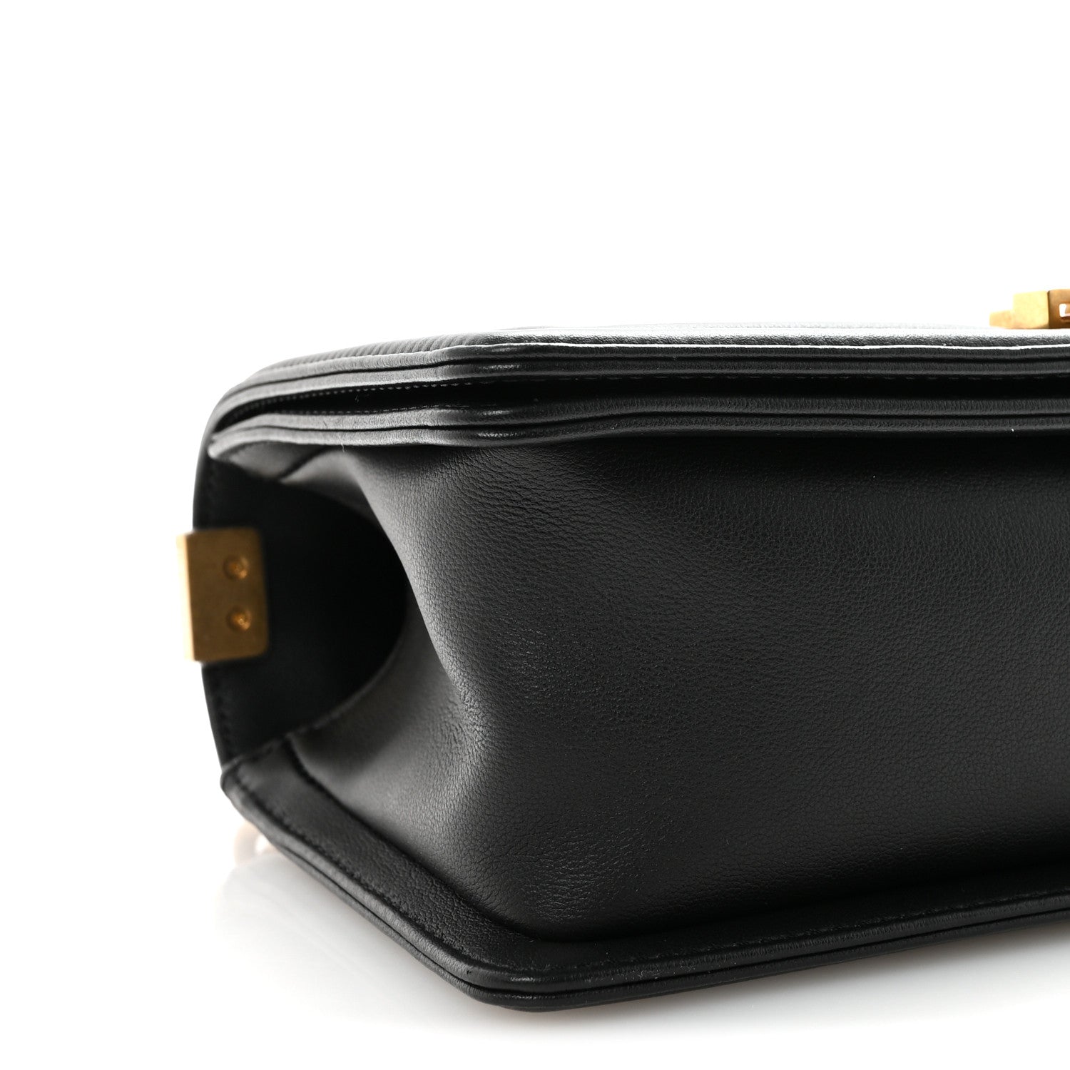 Chanel Calfskin Quilted Medium Boy Flap Black 9 of 11